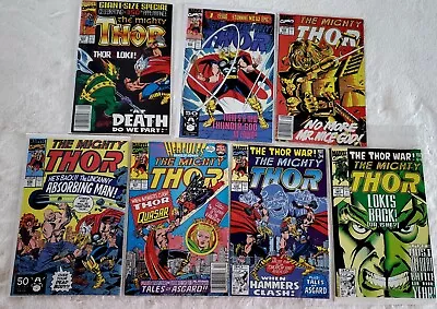 Buy The MIGHTY THOR 1991 Lot Of 7 (432,433,435,436,437,439,441) Ron Frenz Al Milgrom • 28.77£