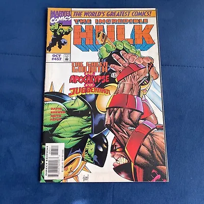 Buy Incredible Hulk #457, Marvel Comics (1997) • 4.99£