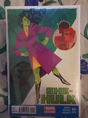 Buy Marvel Now She-Hulk 2014 4 Soule Pulido Second 2nd Print Printing • 50£
