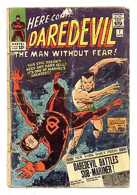 Buy Daredevil #7 FR 1.0 1965 1st App. Daredevil's Red Costume • 88.47£