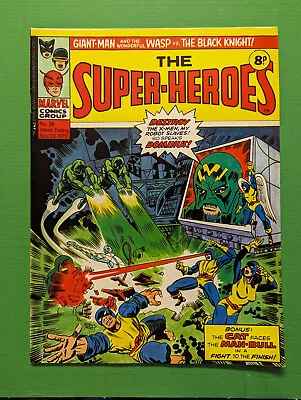 Buy The Super-Heroes Comic No 38, November 22nd 1975, Marvel UK, FREE UK POSTAGE • 9.99£