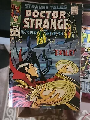 Buy STRANGE TALES  #168Dr. Strange, Last Nick Fury, 12¢ Cover G • 19.71£