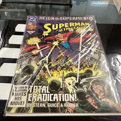 Buy Action Comics #690 Superman DC Comics 1993 Sent In A Cardboard Mailer • 5£