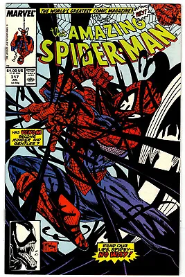 Buy AMAZING SPIDER-MAN # 317 - Marvel 1989 - Venom (vf-)  (d) • 21.45£