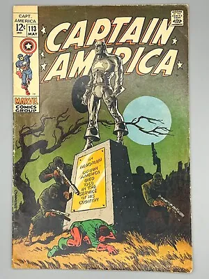 Buy Captain America #113 (1969) - Classic Steranko Key Bucky Avengers 1st  VG/FN 5.0 • 47.97£