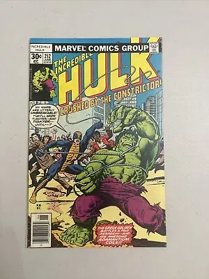Buy 😡😡 Incredible Hulk # 212 1st Constrictor High Grade 😡😡 • 15.79£