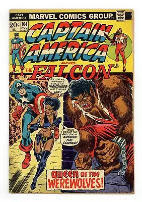 Buy Captain America #164 GD+ 2.5 1973 • 18.96£