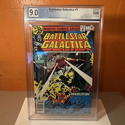 Buy Battlestar Galactica #1 PGX 9.0 Marvel Super Special #8 Comic 1st REPRINT • 15.01£