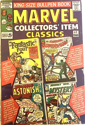 Buy Marvel Collector's Item # 1. Jack Kirby-cover. February 1966. 68 Pages. Vg/fn. • 33.29£