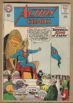 Buy Action Comics - #311 - King Of Earth -1964 (Grade 4.0) WH • 14.22£