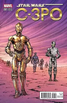 Buy Star Wars Special C-3po #1 Marvel 1:25 Classic Nauck Variant Nm First Print 2016 • 15.93£