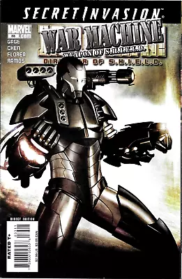 Buy Iron Man: Director Of Shield #33  War Machine  Secret Invasion  Marvel 2008  Vg • 4.99£