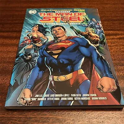 Buy The Man Of Steel By Brian Michael Bendis (DC Comics August 2019) Paperback New • 10.27£