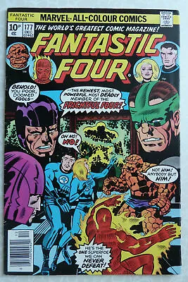 Buy Fantastic Four #177 - 1st Appearance Captain Ultra - December 1976 FN+ 6.5 • 6.99£