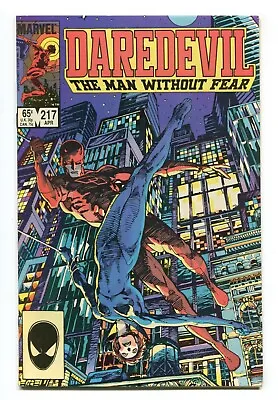 Buy Daredevil #217 - Barry Smith Cover - Black Widow - High Grade 9.6 Unread - 1985 • 7.91£