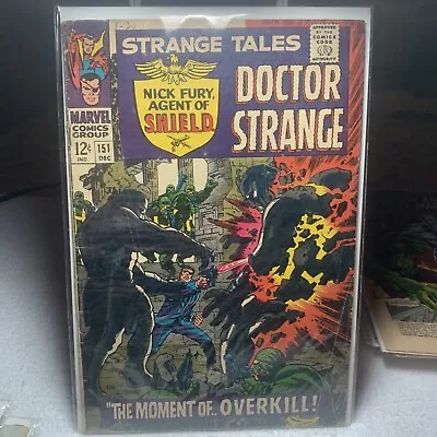 Buy STRANGE TALES #151 **Steranko! Key Book! Dr. Strange/Nick Fury!** 3.0 • 20.07£