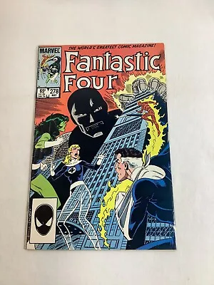 Buy Fantastic Four #278 - 1st Kristoff Vernard As Dr. Doom! (Marvel May 1985)  • 4.76£