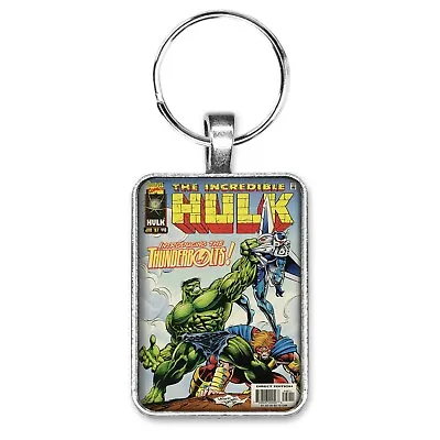 Buy The Incredible Hulk #449 Cover Key Ring Or Necklace 1st Thunderbolts Comic Book • 12.29£