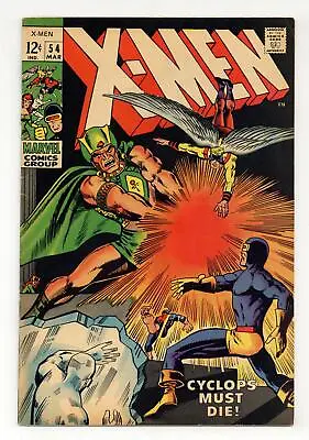Buy Uncanny X-Men #54 VG+ 4.5 1969 1st App. Alex Summers (Havok) • 110.59£