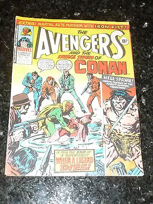 Buy THE AVENGERS & SAVAGE SWORD Of COMAN - No 126 - Date 14/02/1976 - Marvel Comic • 7.99£