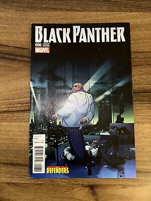 Buy BLACK PANTHER # 6 MARVEL COMICS November 2016 PASQUAL FERRY KINGPIN • 0.99£