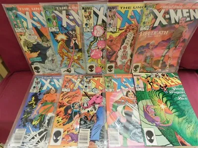 Buy Uncanny X-men 181 182 183 184 185 186 187 188 189 190 Marvel Comic 1984 Vf- • 39.58£