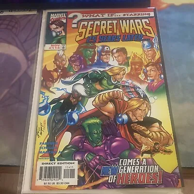 Buy What If...? #114 Secret Wars 25 Years Later...1st First Appearances Final Issue  • 8.04£