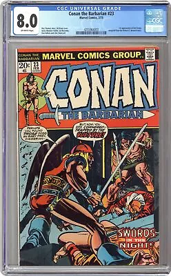 Buy Conan The Barbarian #23 CGC 8.0 1973 4255964003 1st App. Red Sonja • 204.63£