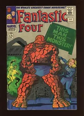 Buy Fantastic Four 51 VG/FN 5.0 High Definition Scans *b24 • 98.59£