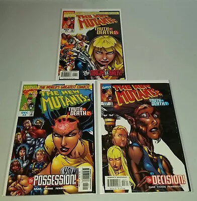 Buy New Mutants Truth Or Death #1-3 Excalibur X-men Marvel High Grade Set 1997 (3) • 7.42£