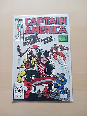 Buy Captain America #337 Marvel Comic High Grade January 1988 Free Uk P&p  • 19.95£