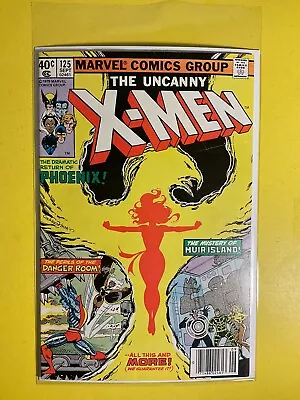 Buy X-Men #125 1st Cameo Appearance Of Proteus Newsstand Variant Marvel 1979. • 55.33£