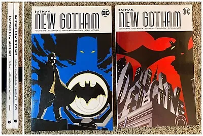Buy Batman - New Gotham Extended Edition TPB Set Vol 1 2 - DC Detective Comics Rucka • 79.94£