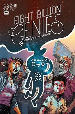 Buy Eight Billion Genies #1 | 2nd Print Variant Cover | New | Image Comics - 2022 • 6.49£