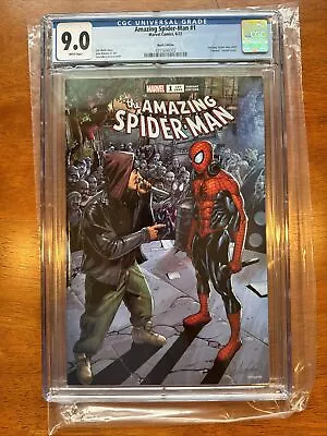 Buy Amazing Spider-Man 1 EMINEM Marvel Comics Hustl. Edition CGC 9.0 • 319.81£