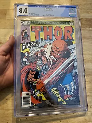 Buy Thor CGC 8.0 Marvel Action Comic Vintage Collector #285 INVESTMENT 1979 GIFT WOW • 472.62£