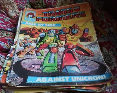 Buy Iron Man Transformers 151 British Marvel Comic • 4.50£