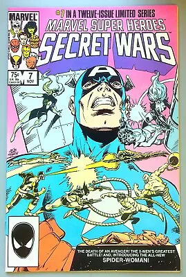 Buy Marvel Super-Heroes Secret Wars #7 ~ MARVEL 1984 ~ SPIDER-WOMAN - Mike Zeck FN • 11.82£