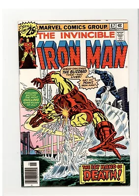 Buy Iron Man 87 VF- Blizzard Appearance 1976 • 7.11£