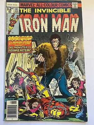 Buy INVINCIBLE IRON MAN #101 Frankenstein Marvel Comics UK Price 1977 VF/NM • 13.95£