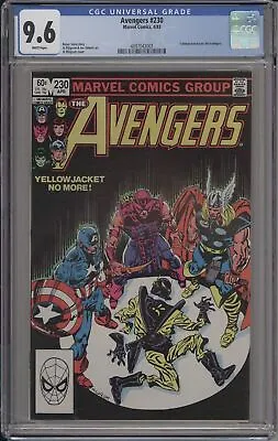 Buy Avengers #230 - Cgc 9.6 - Yellowjacket Leaves The Avengers • 52.03£
