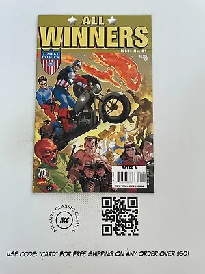 Buy All Winners # 1 NM 1st Print Timely Marvel Comic Book Captain America 8 J202 • 8.29£