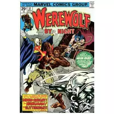Buy Werewolf By Night (1972 Series) #37 In Very Fine + Condition. Marvel Comics [y! • 215.30£