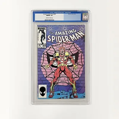 Buy Amazing Spider-Man #264 CGC 9.8 Slabbed Comic. 1985 Cent Copy • 84£