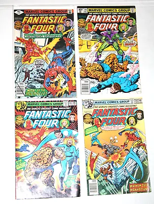 Buy Fantastic Four #202 203 206 207! 1977/1979! F/F+! Spiderman! • 15.80£