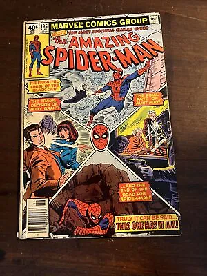 Buy Amazing Spider-Man #195 (Newsstand)  2nd & Origin Black Cat Harry Osborn • 12.06£