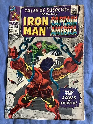 Buy Tales Of Suspense #85 - Capt. America - Iron Man- Mandarin - Great Condition • 10£