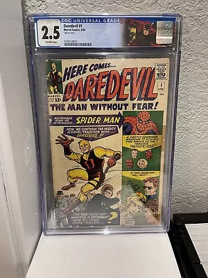 Buy Daredevil #1 CGC 2.5  KEY! (1964) Marvel! 1st Matt Murdock! • 1,928.87£