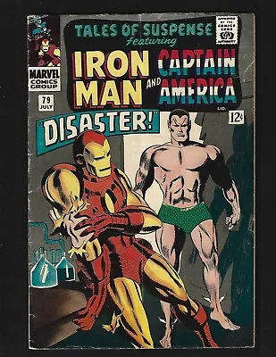 Buy Tales Of Suspense #79 FN- Iron Man Sub-Mariner 1st Mod. Red Skull 1st CosmicCube • 23.67£