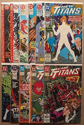 Buy The New Titans / Team Titans Lot Of 11 Comics • 8.87£